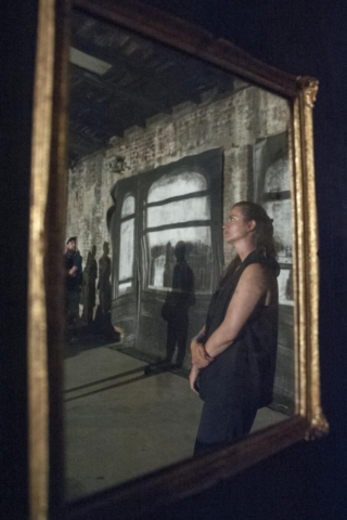 Opening THE GIRL WHO NEVER WAS 3. Alte Schmelze (Tanzhauswest/Milchsackfabrik). Photo: Barbara Walzer